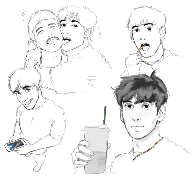 albert practice sketches ! - ibisPaint