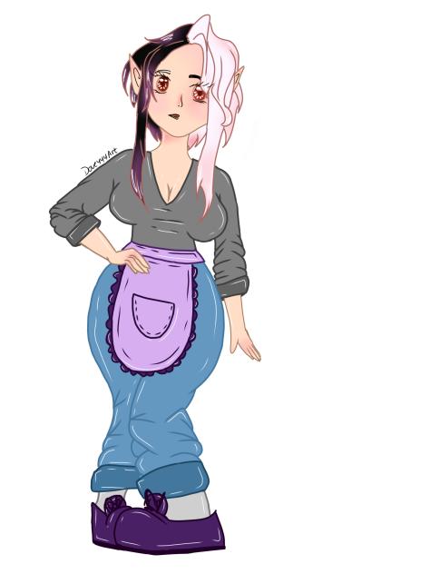 Byfiir OC Character Art