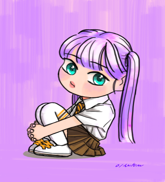 보라머리