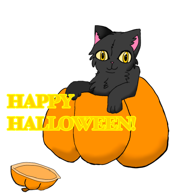 Happy Halloween Cat