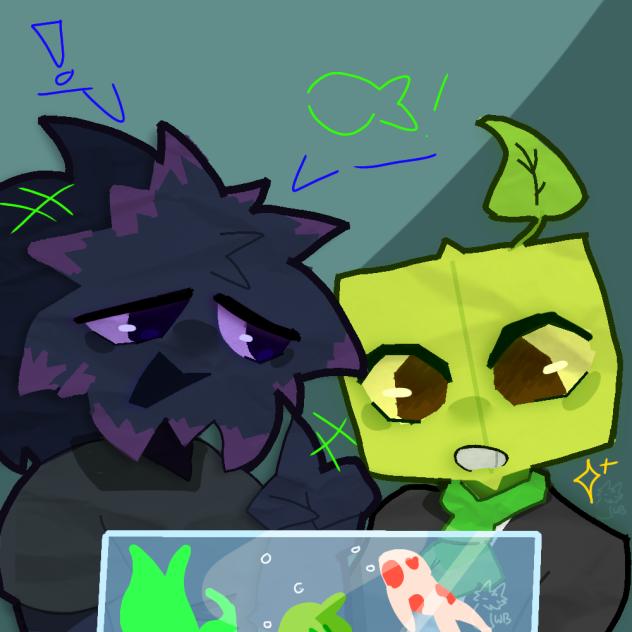 DW OC and my friends! 💜🎍