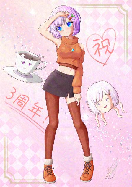 心愛アメジストさんFA