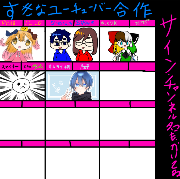 好きなユーチューバー合作！