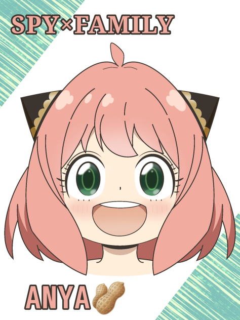 丸から描けるアーニャ
