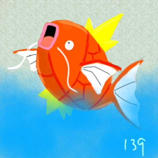 図鑑番号ランダムで絵を描いてみる11