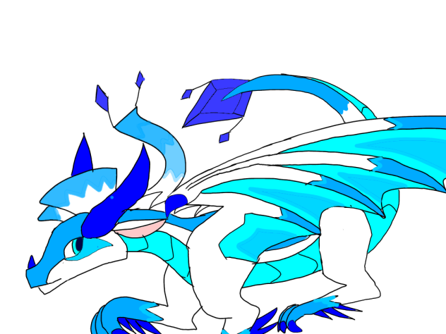 Dia the Diamond Dragon - ibisPaint