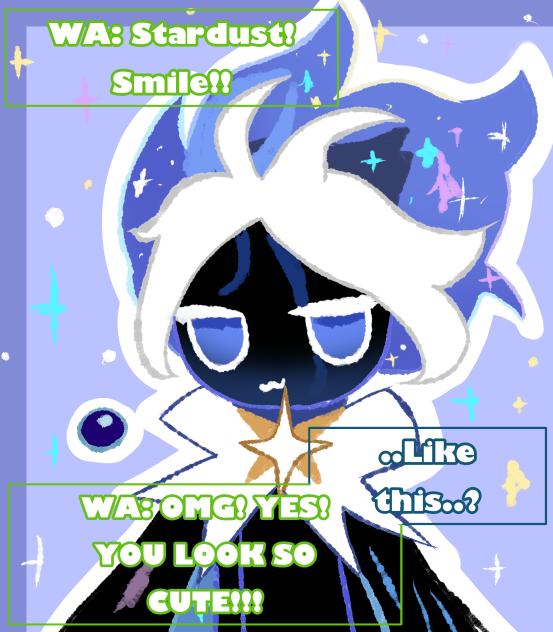 Stardust Smiling ⭐️⭐️⭐️⭐️✨✨✨✨✨