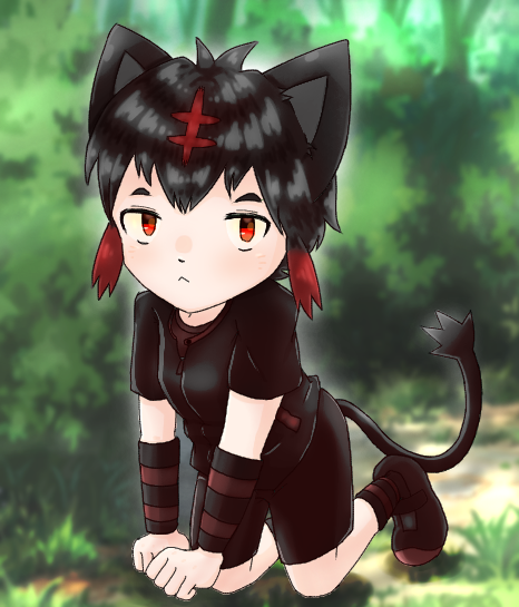 ニャビー擬人化