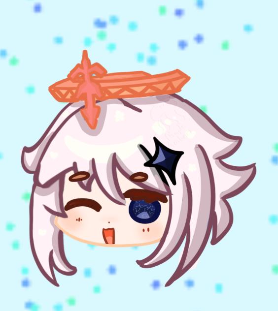 350 likes and i draw all genshin charas