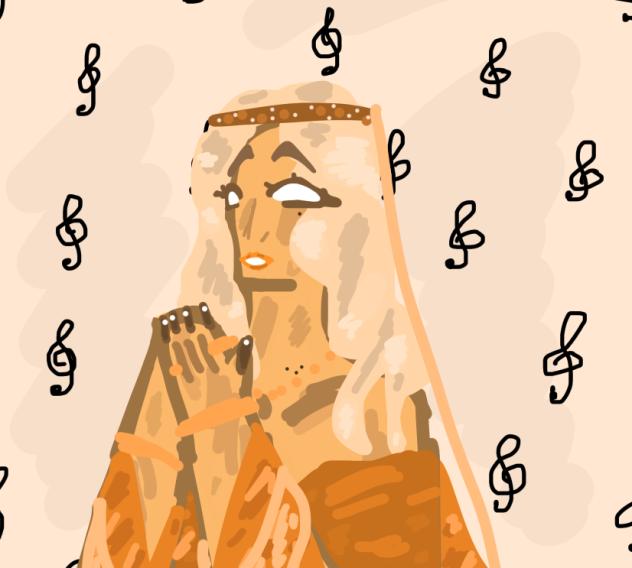 Polyhymnia, muse of hymns