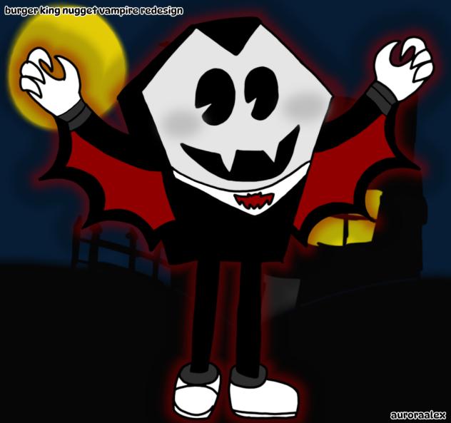 BK nugget vampire redesign