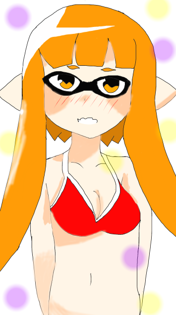 スプラトゥーンの女の子 Ibispaint