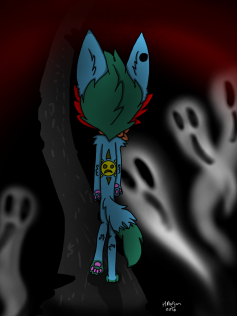 welcome to hell (speed art) - ibisPaint