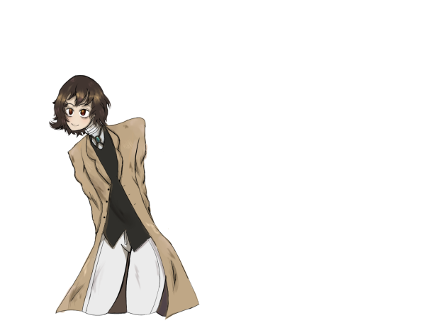 Dazai question mark - ibisPaint