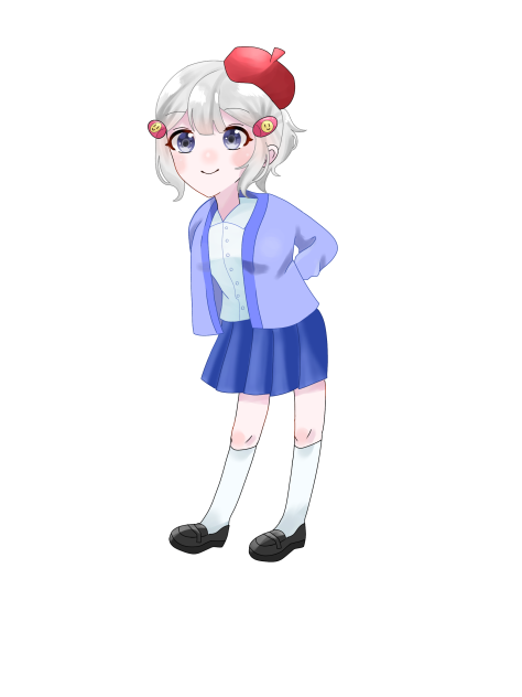 あやんさんの立ち絵！