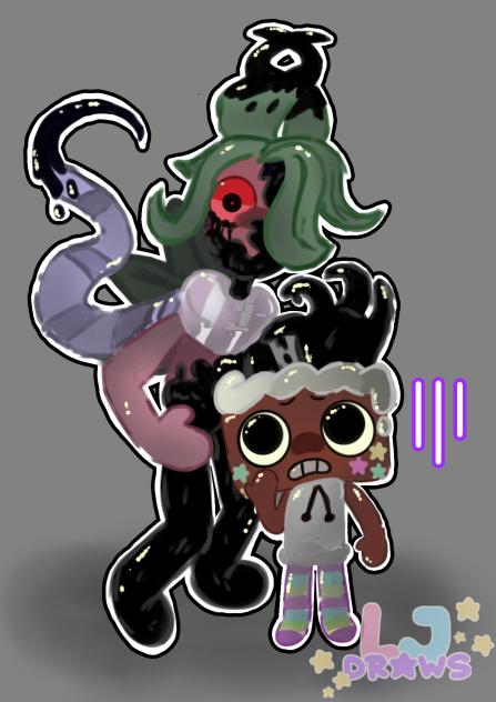 Twisted Sprout and Toon Cosmo