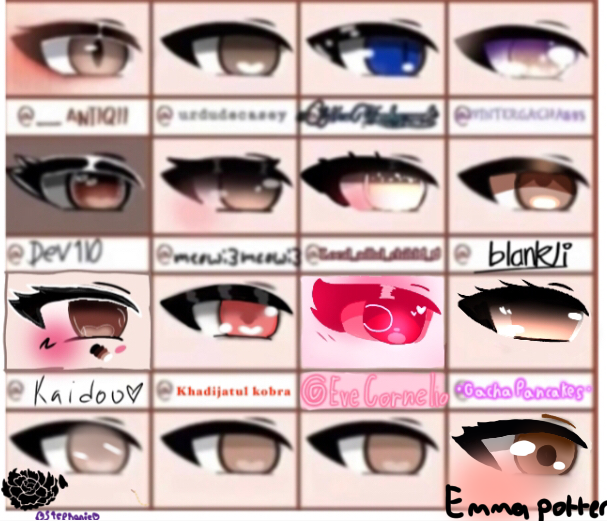 Edited eyes - ibisPaint