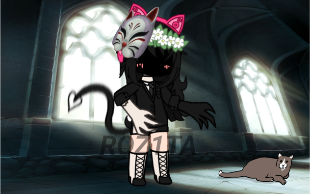 I found a cute cat! ❤️