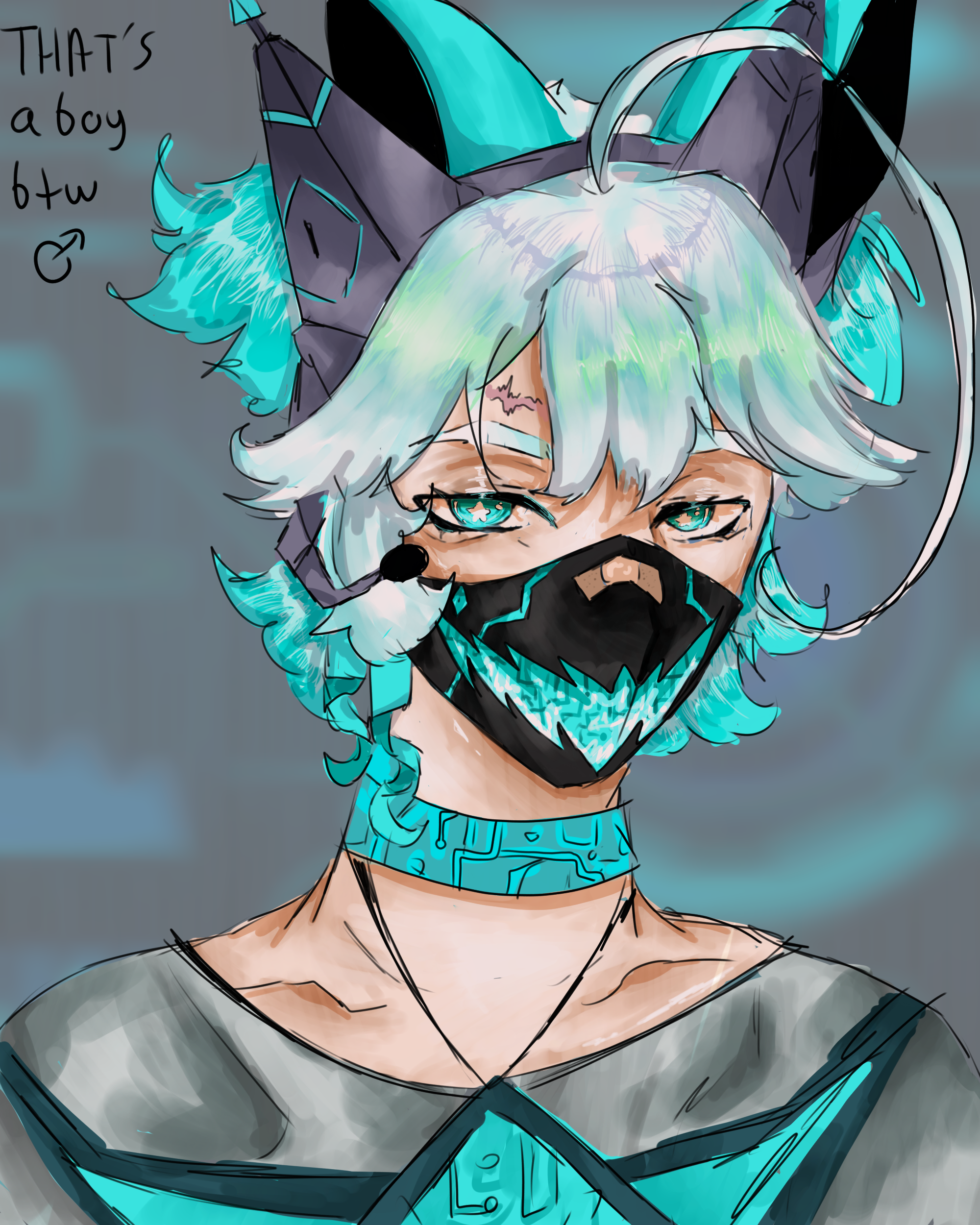 smegsy cyber dude (that’s a boy btw) - ibisPaint