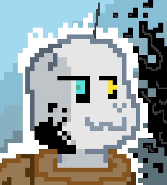 pixalated ink sans!