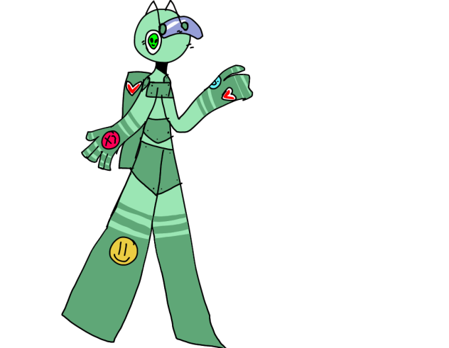OH GOSH NOW IT HAS LEGS-