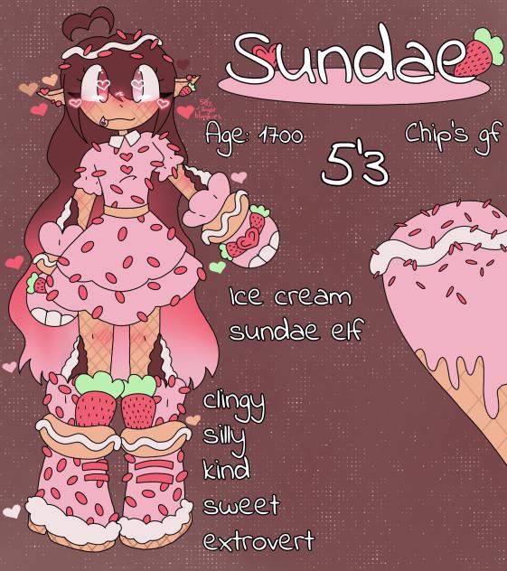 ❤️ New oc Sundae ❤️