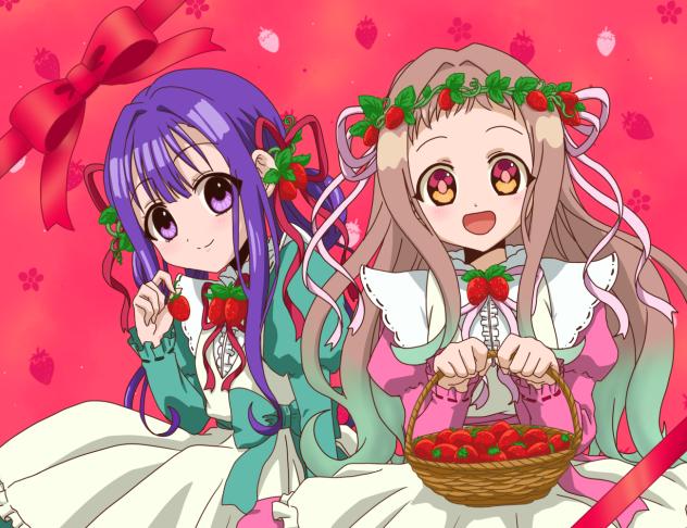 仲良しいちご娘🍓