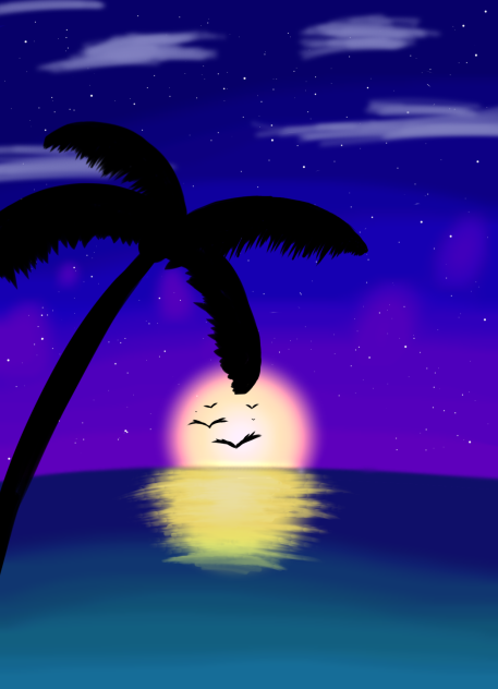 Beach - ibisPaint
