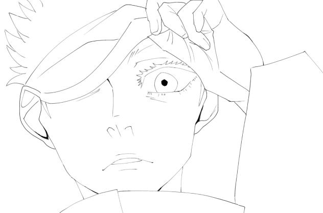 《生き物としての格が違う！》　線画