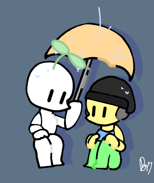 We meet.