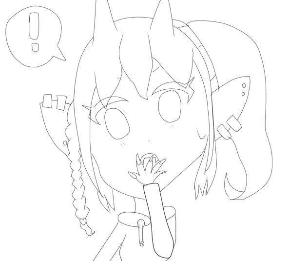 ！　塗り絵