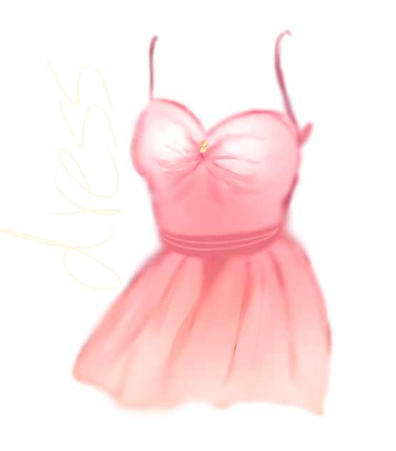 pink dress