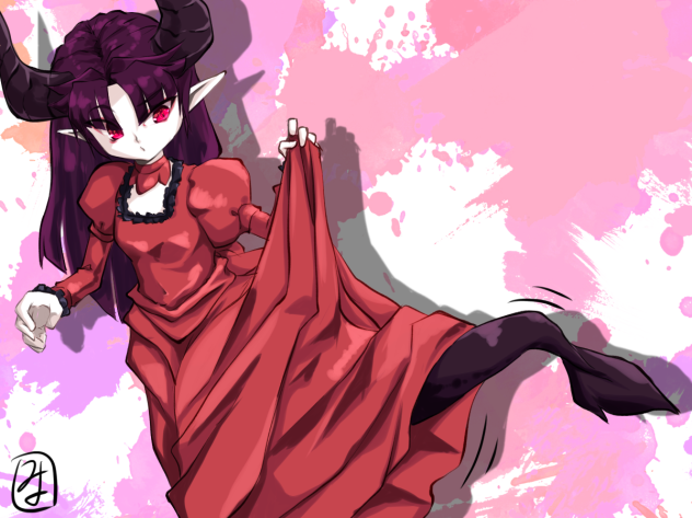 Gペンでラクガキ