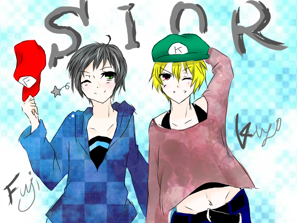 ニコニコゲーム実況者 キヨフジ 最俺 Ibispaint