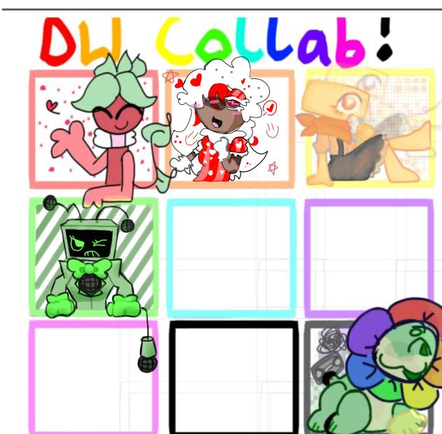 dw fake collab! (I drew Vee)