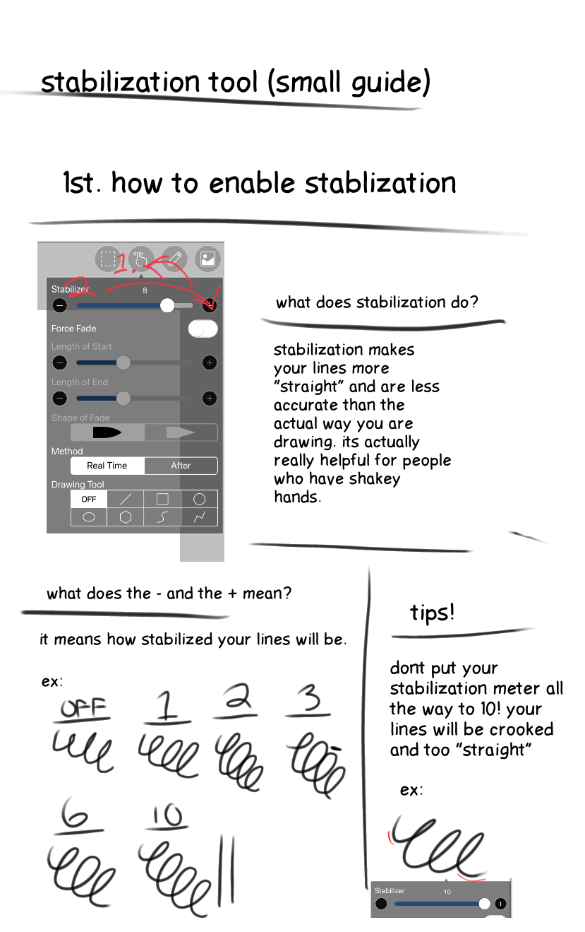 small stabilization guide ibisPaint