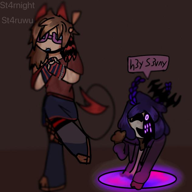 Sev has a visitor