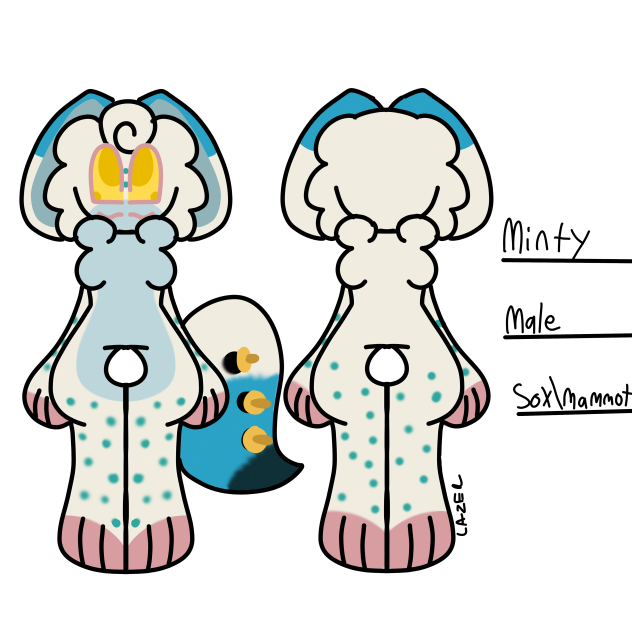 Ref sheet for my grandma