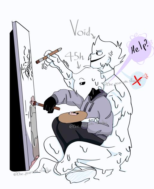 45h painting with the Void🐱