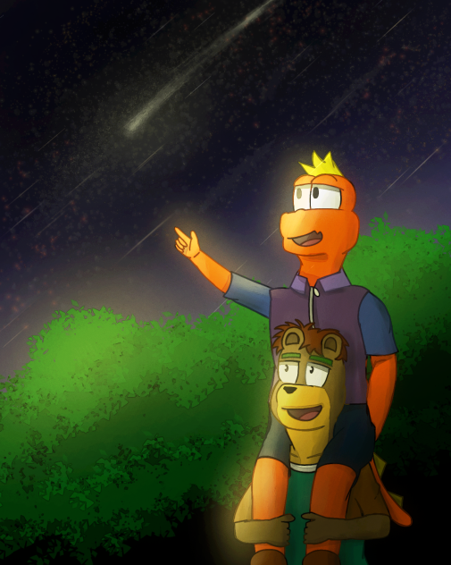 Shooting stars