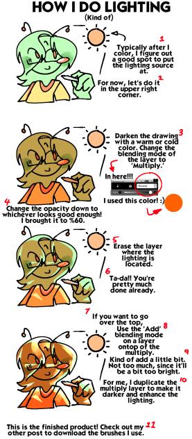 LIGHTING TUTORIAL (@Chandifer)