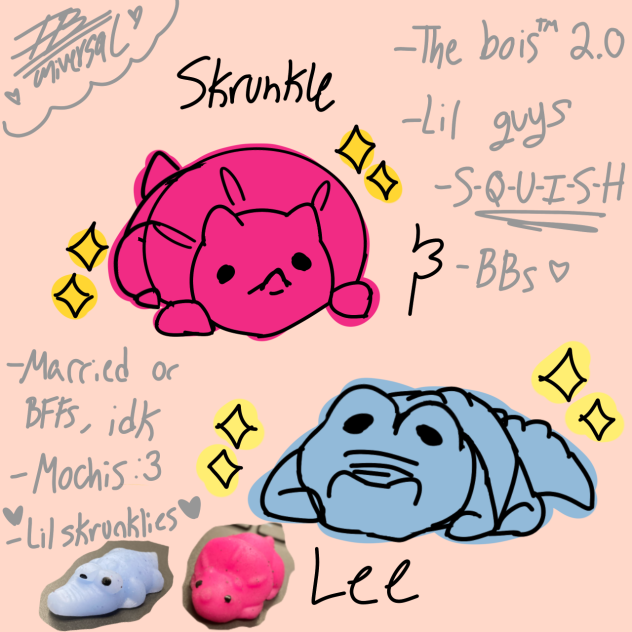 lil skrunklies✨❤️