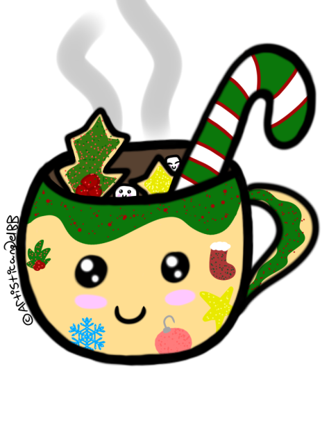 Christmas Cookie Mug - Speedpaint