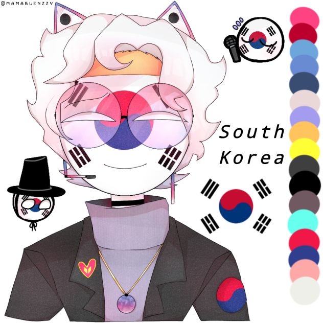 South Korea - Countryhumans
