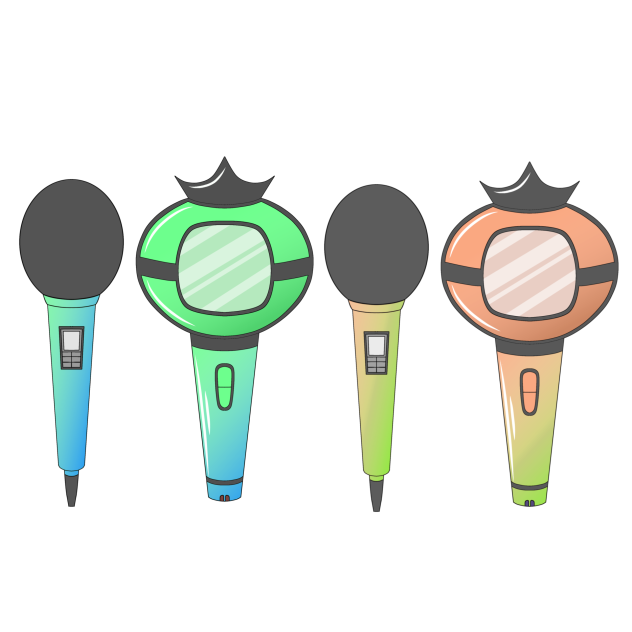 Mic and Light stick A