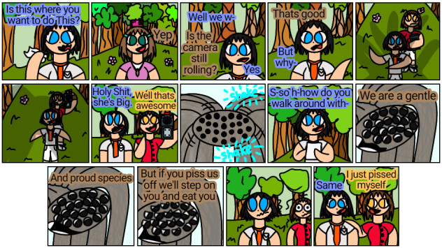 Threadsy report. Non-fnaf comic