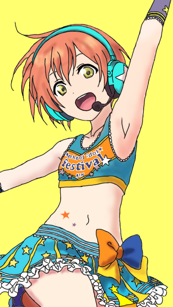 チア凛ちゃん スクフェス Ur Ibispaint