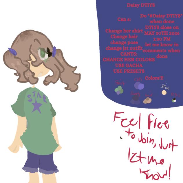 More dtiys...YAY-