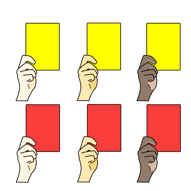 イエローカード・レッドカード