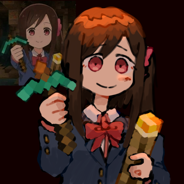 anime gurl Minecraft XDDD
